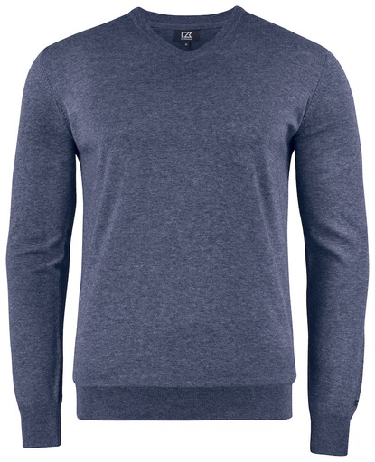 [CB-355418-554] Cutter & Buck Oakville V-Neck Men navy melange